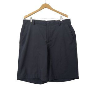 FootJoy Golf Shorts Chino Flat Front Mens 36 Navy Blue